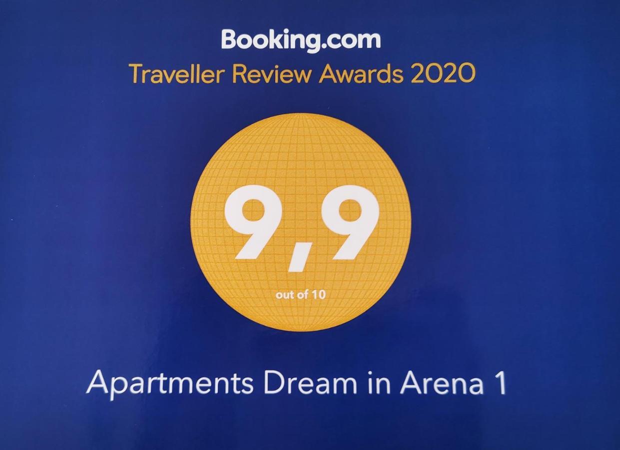 Apartments Dream In Arena 1 Pula Center Free Parking Kültér fotó